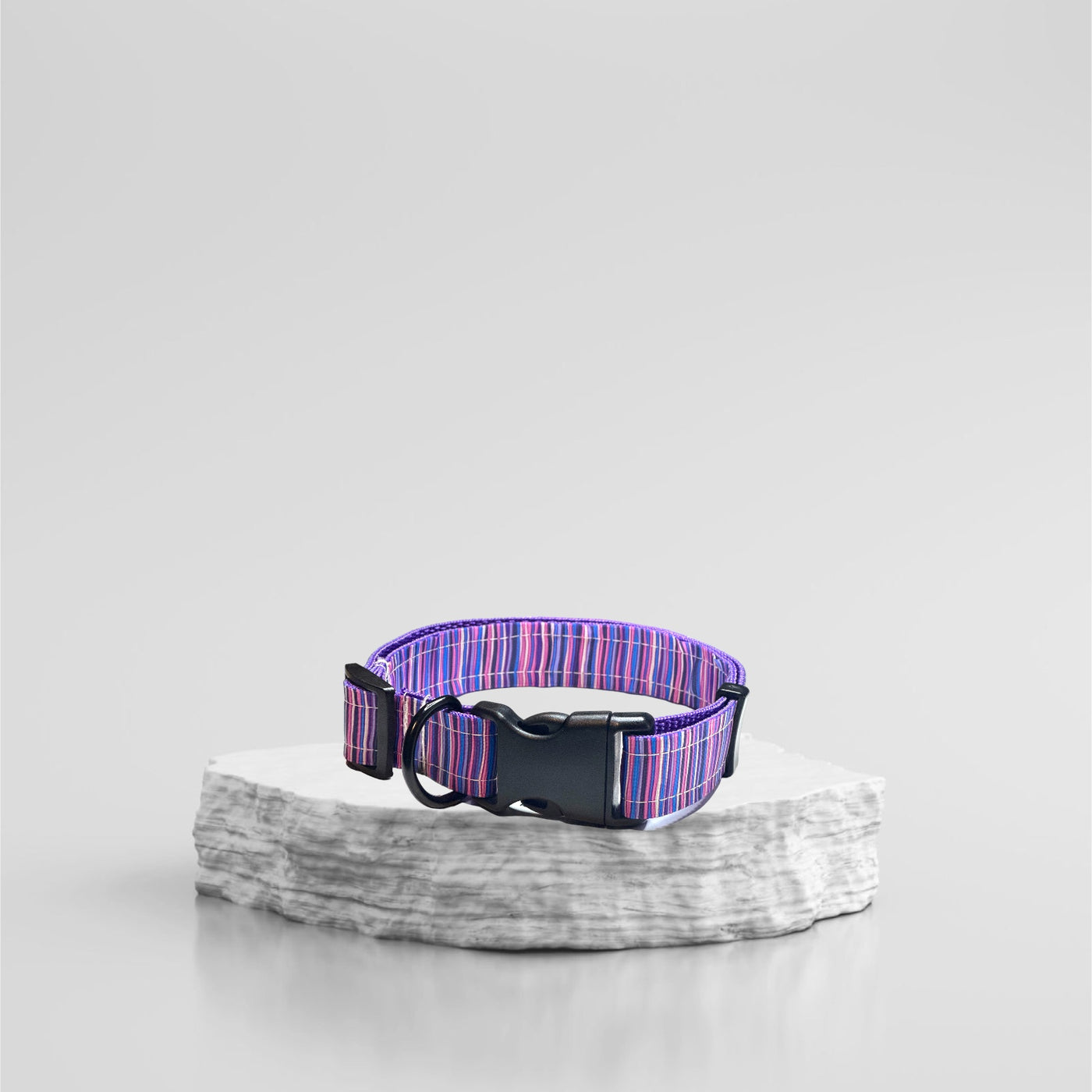 Purple Pride dog collar