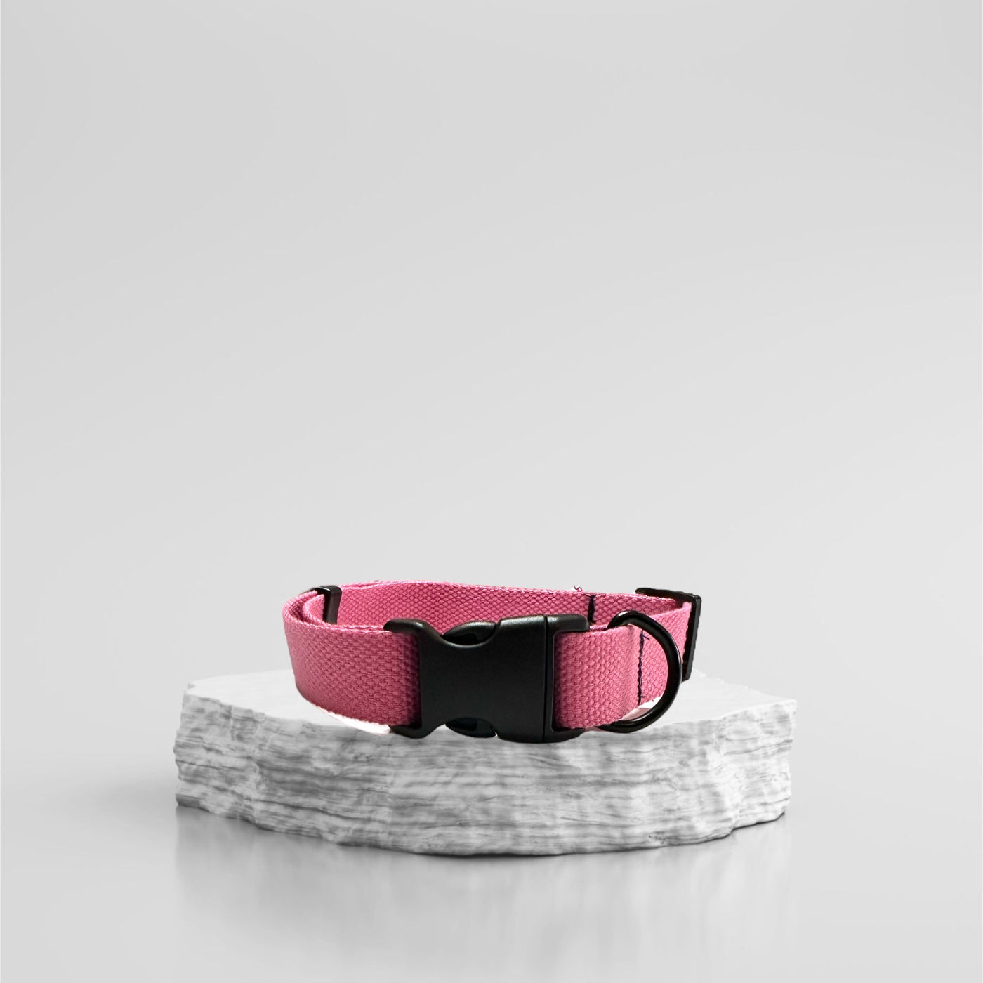 Pink dog collar M/L