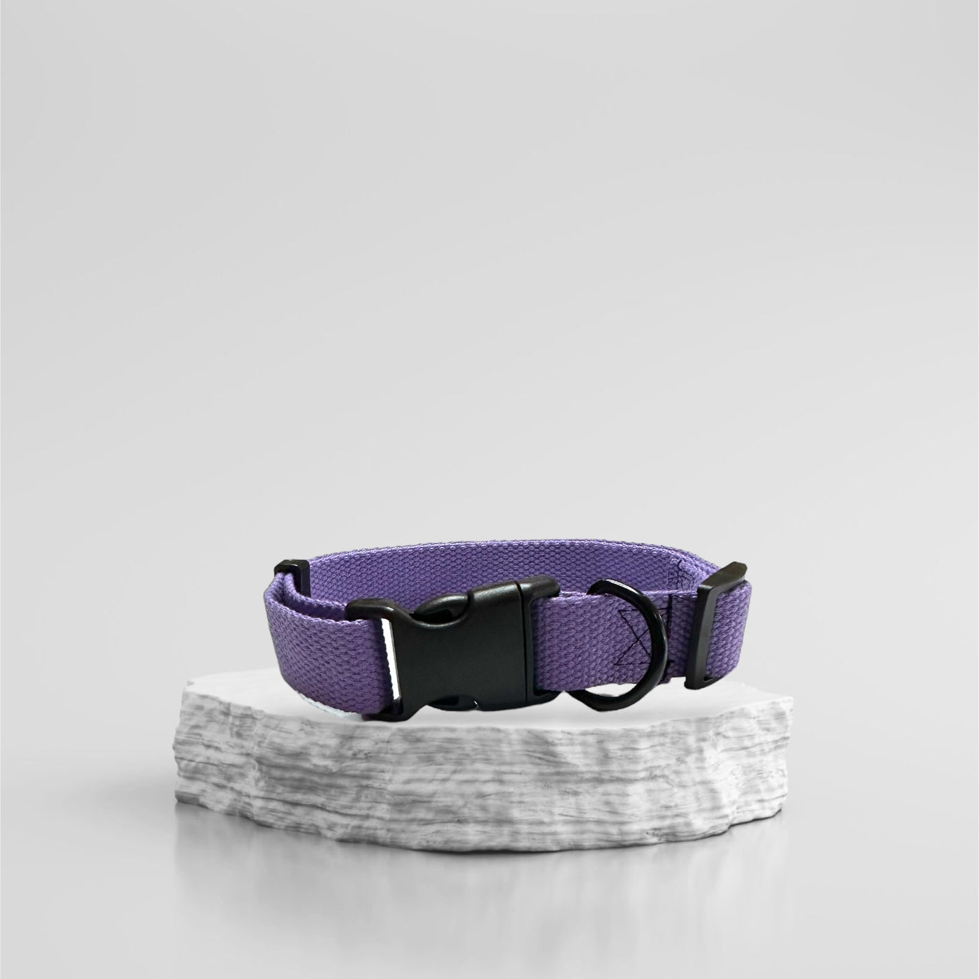 Purple dog collar M/L