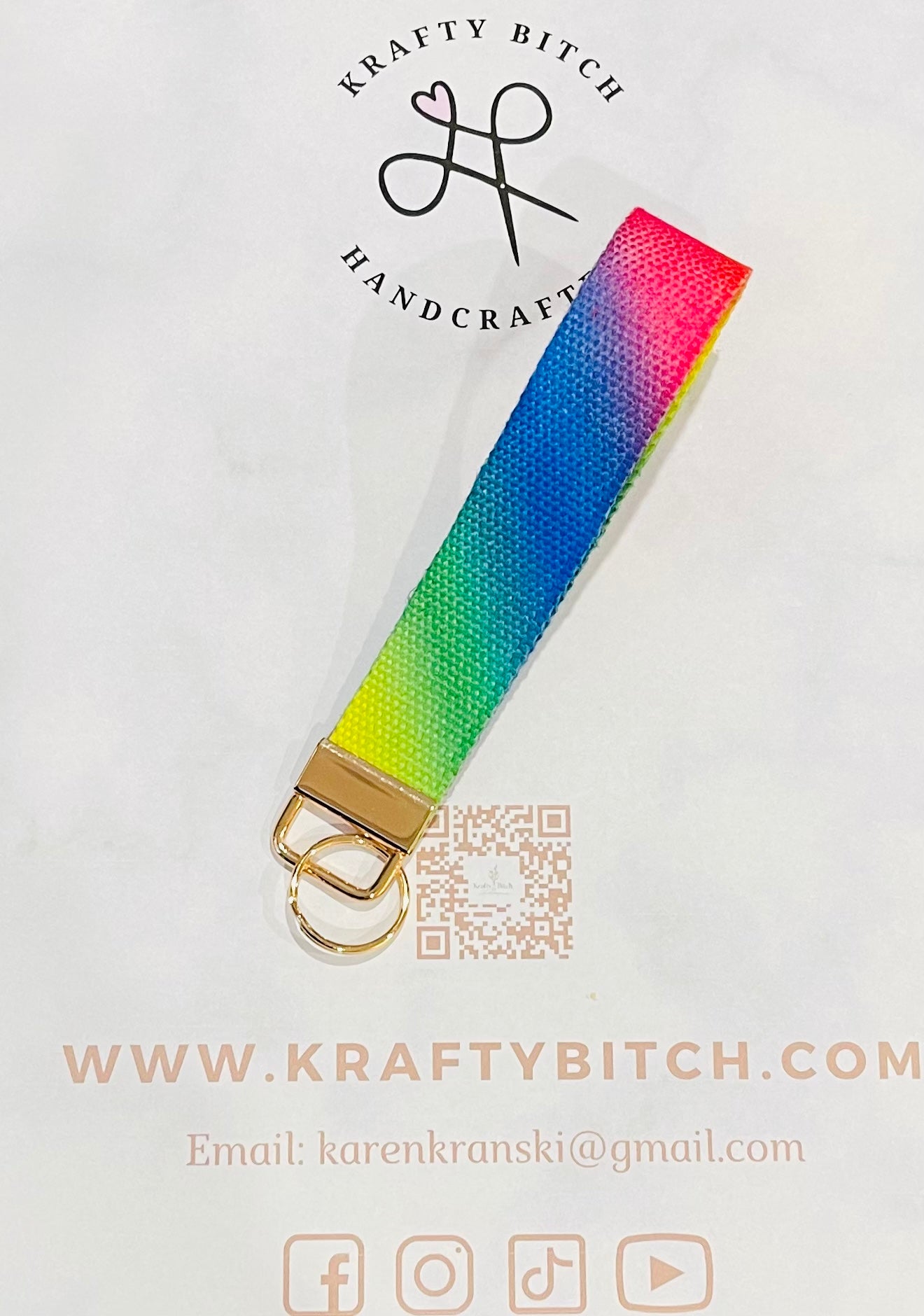 Pride fob keychains