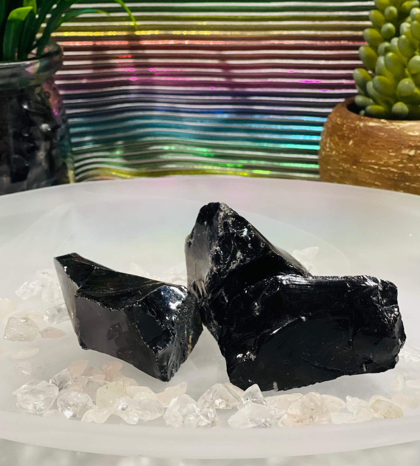 Obsidian Raw Stone Crystal