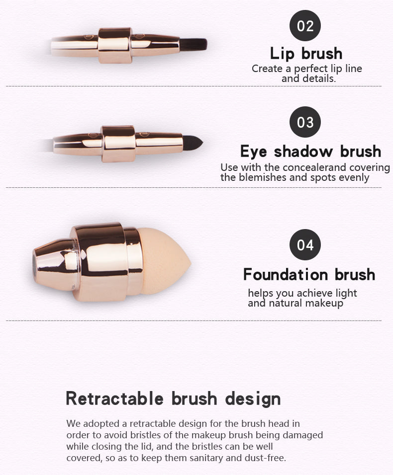 4 in 1 Make-up Brush