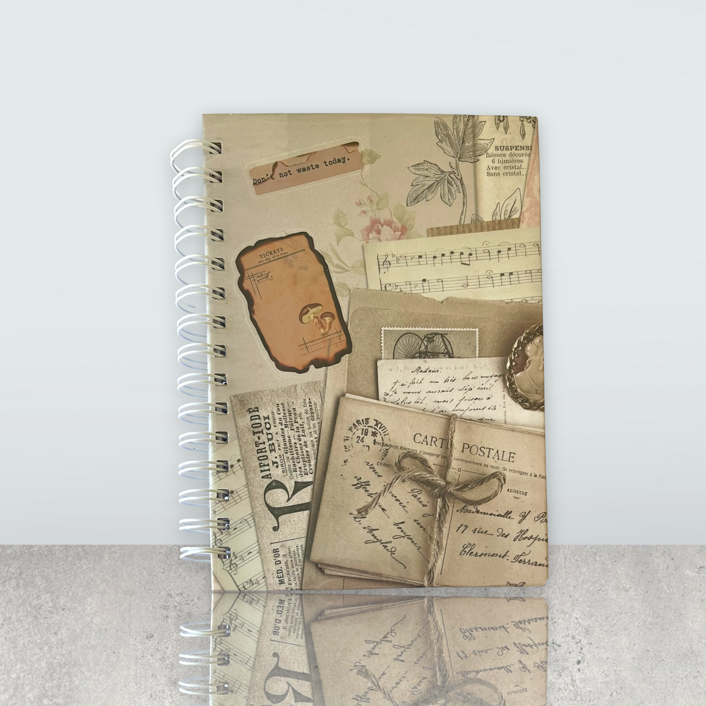 A Postage NoteBook (Plain Pages)