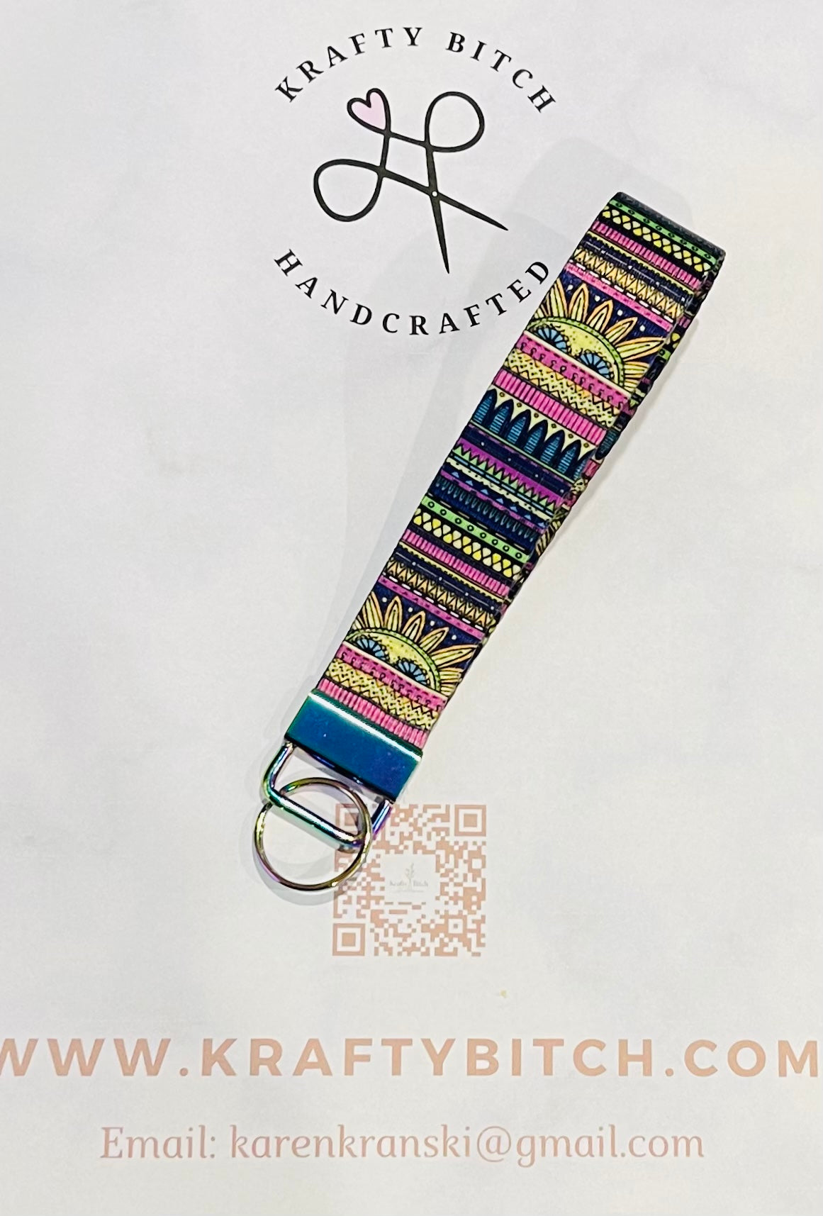 Boho key fob