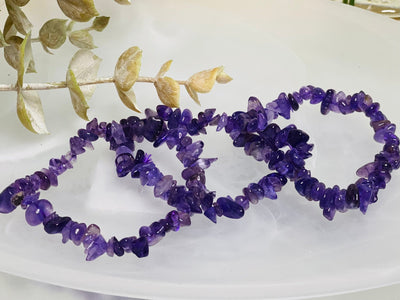 Amethyst chip Bracelet