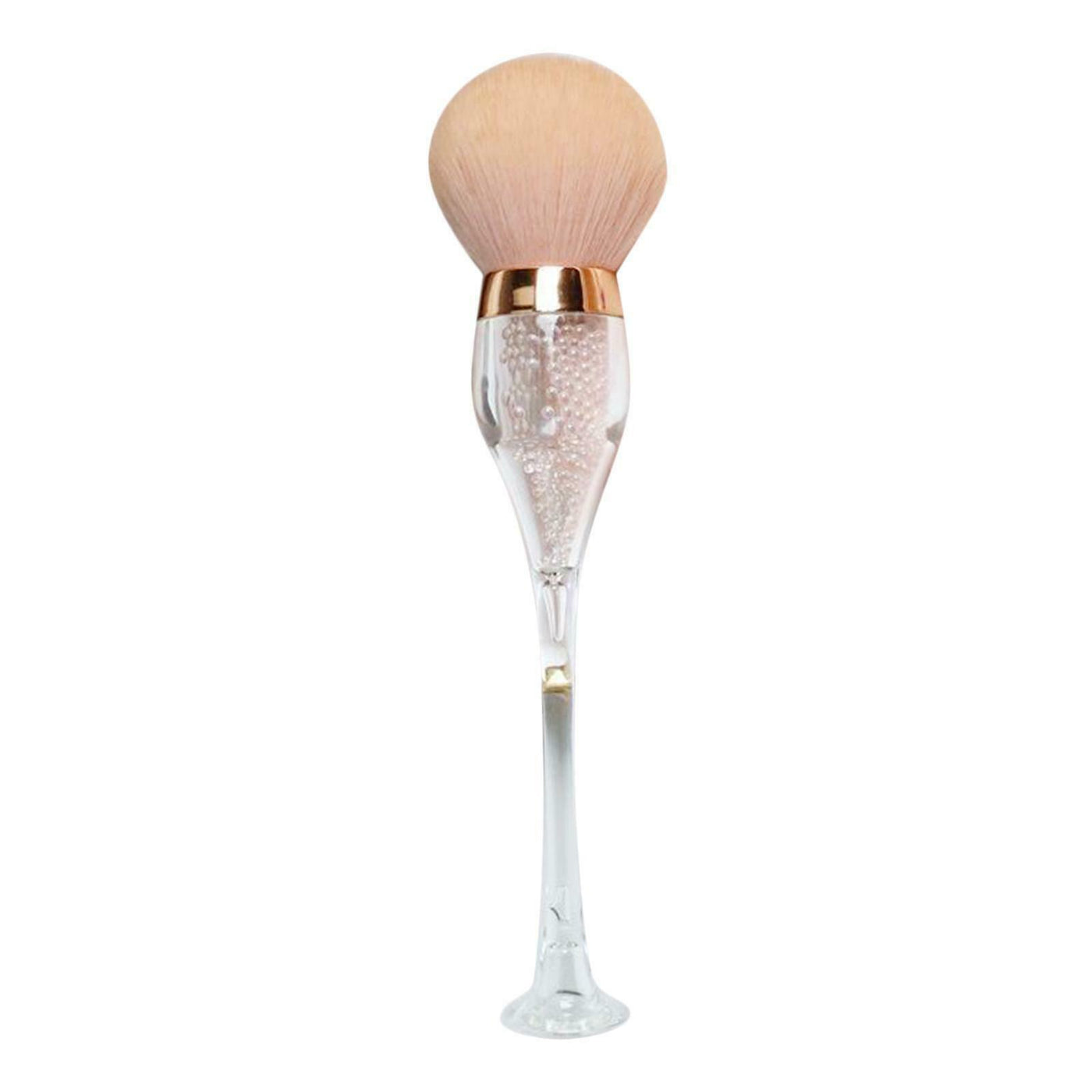 Pink Bits Wine Makeup Brush